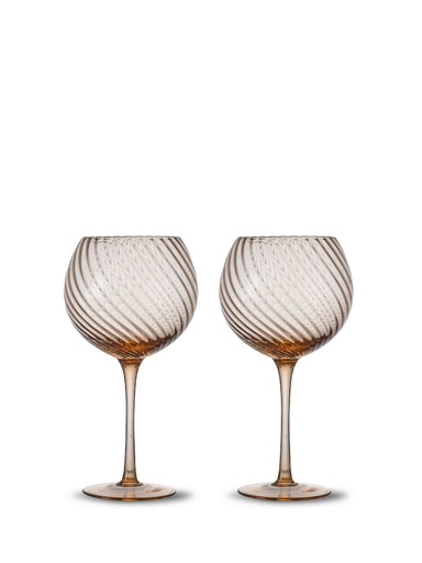 [5281602508] WINE GLASS OPACITY 2PCS/SET, PEACH