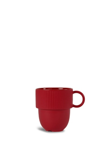 [5018536] INKA CUP WITH EAR, BORDEAUX