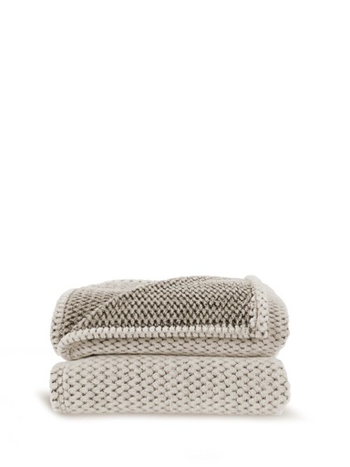 [5018555] ANNI FLEECE PLAID, BEIGE