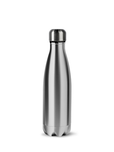 [5018616] NILS STEEL BOTTLE EP 12/24H, 50CL, SILVER CHROME