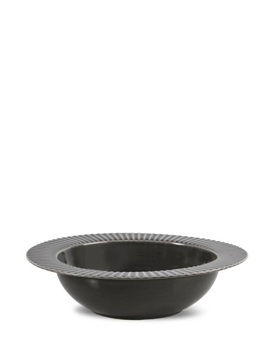 [5018642] COFFEE & MORE DEEP PLATE, GREY