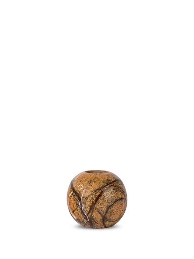 [5018660] STEN CANDLE HOLDER, BROWN