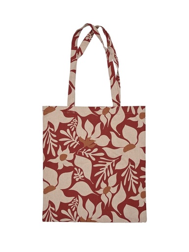 [5018669] EDITH SHOPPING BAG, BORDEAUX