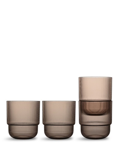 [5018741] BILLI WATER GLASS RPET, 4-PCS