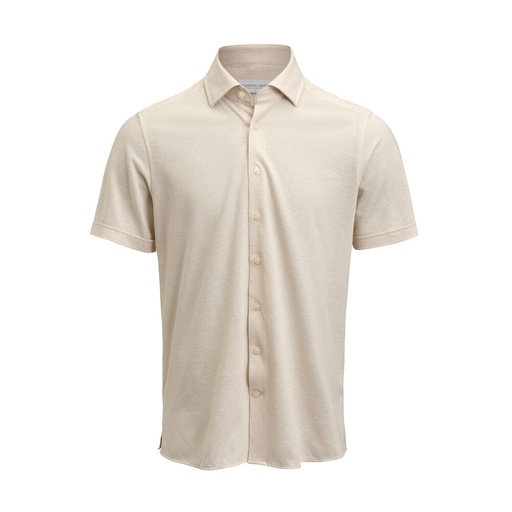 [2913311] INDIGO BOW 133 S/S TAILORED SHIRT
