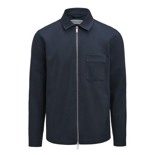 [2962201] MODERN ZIP OVERSHIRT