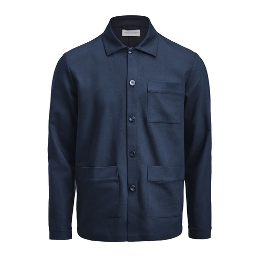 [2962101] PATCH POCKET OVERSHIRT