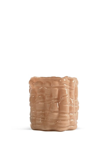 [5280608108] CANDLE HOLDER LARANNE M, PEACH