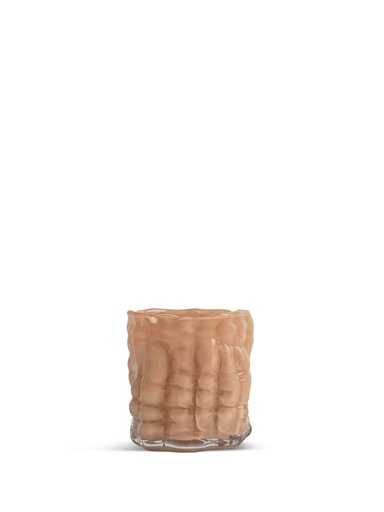 [5280607708] CANDLE HOLDER LARANNE S, PEACH