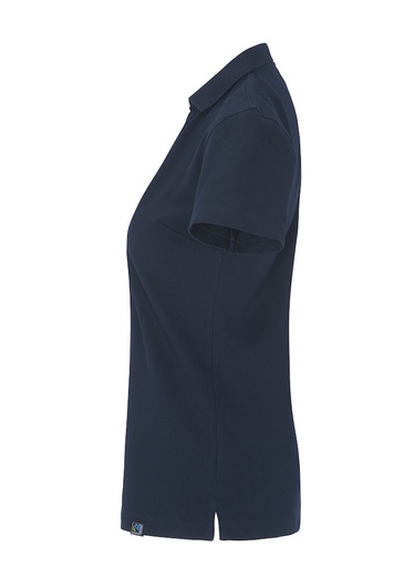[141505] STRETCH PIQUE POLO WOMAN